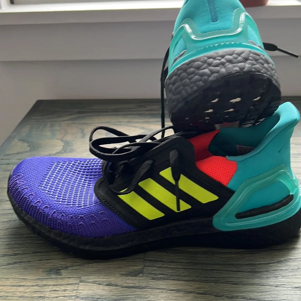 Adidas Ultraboost 2.0 DNA Parley Primeblue ULTRA RARE color pattern. Size 8.5 - Picture 6 of 11